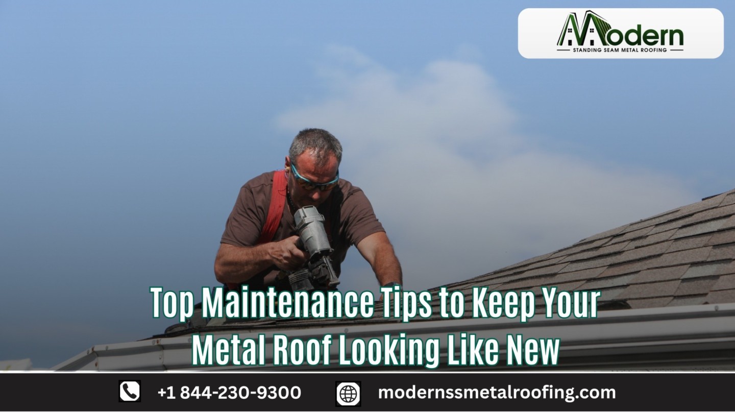 Top Maintenance Tips to Keep Your Metal Roof Looking Like New