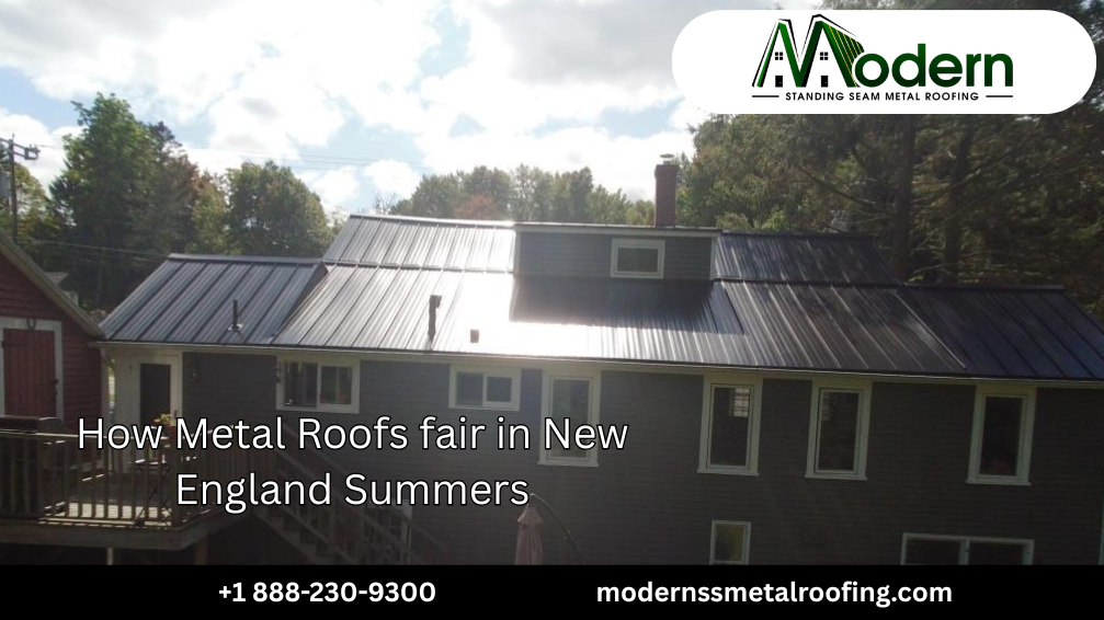 Summer heat and metal roofs